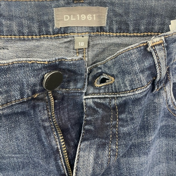 DL1961 Blue Zane Super Skinny Flex Kids Denim Jeans - Picture 4 of 8